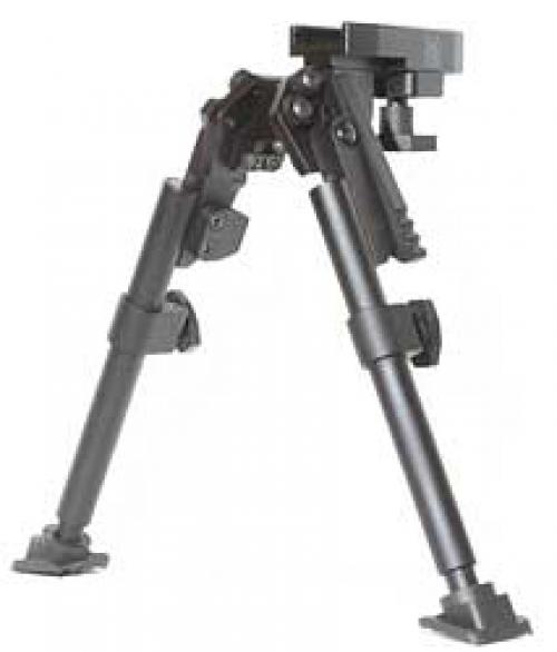 GG&G, Inc. Bipod, with Swivel, Fits Picatinny, Black GGG-1125