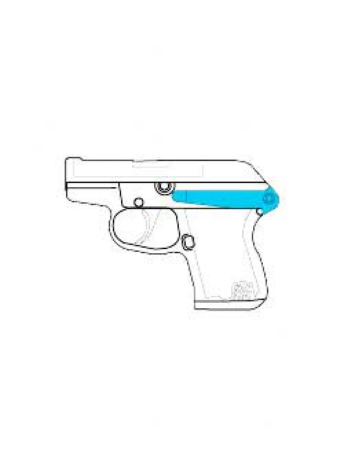 Kel-Tec Belt Clip, Left Hand, P32 & P3AT, Blue P32-380LB