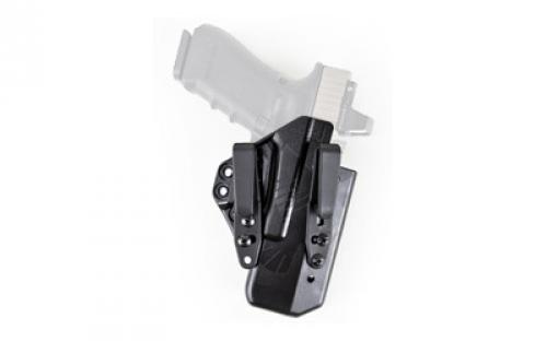 Raven Concealment Systems Eidolon Basic IWB Holster, Fits Glock 19/23/26/27/32/33, Ambidextrous, Black Kydex, with 1.5" Overhook Struts EG19 AS BK BSC
