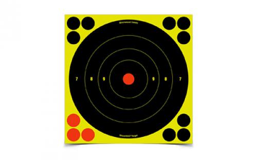 Birchwood Casey Shoot-N-C Target, Round Bullseye, 8