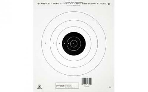 Champion Traps &amp; Targets GB3 NRA Target, 50 Feet Pistol Timed &amp; Rapid ...